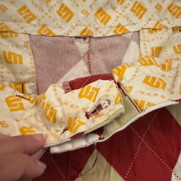 LOUDMOUTH Men’s Argyle Shorts - Picture 13 of 16